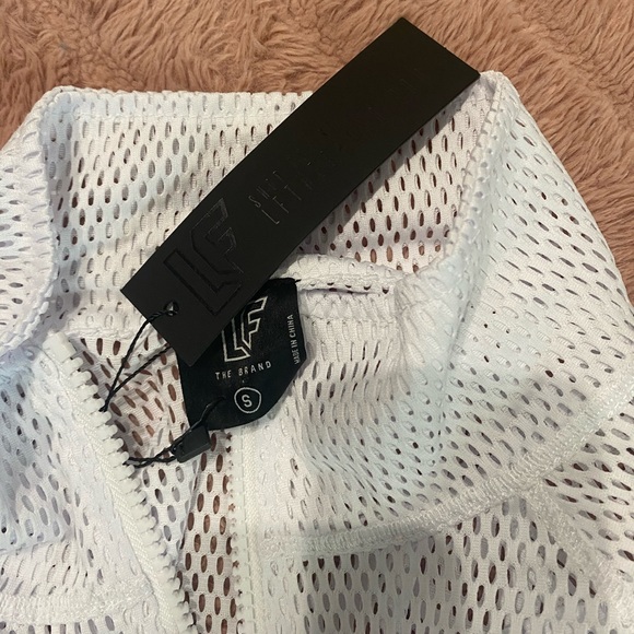 LF The Brand Mesh Varsity Full Zip Athletic Jacket - Picture 3 of 3